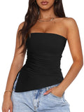 Side Slit Tube Top
