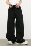 Men's Mid Rise Wide Leg Jeans