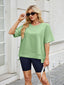 Round Neck Short Sleeve T-Shirt