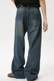 Men's Mid Rise Straight Leg Jeans