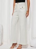High Waist Wide Leg Pants