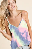 BiBi Tie Dye French Terry Knit Cami