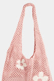 Fame Flower Knitted Shoulder Bag