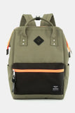 Himawari Contrast Waterproof Backpack Bag with Reinforced Edges