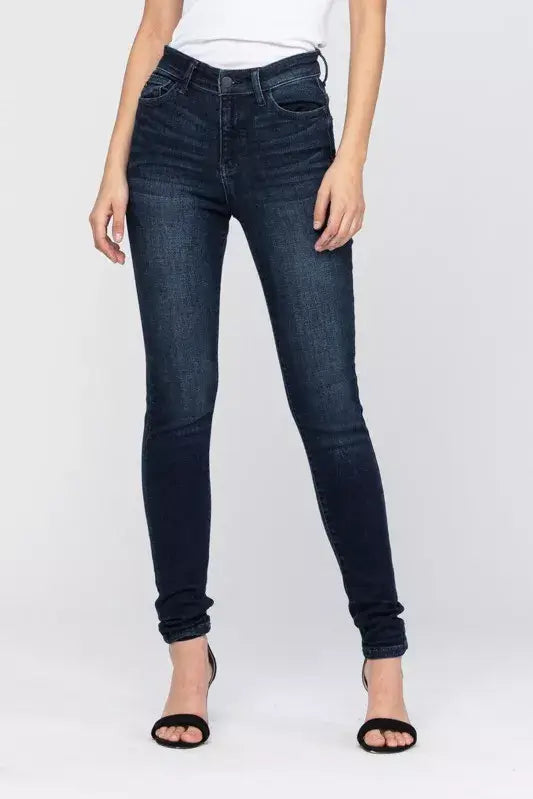 Judy Blue High Waist Washed Skinny Jeans