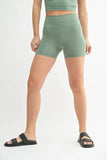 MONO B Venice Cloud Light Contour Biker Shorts