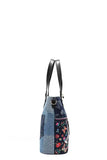 Nicole Lee USA Bosque De Amor Denim Shopper Bag