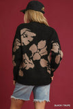 Umgee Floral Long Sleeve Sweater