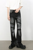 Men's Bootcut Jeans with Pockets