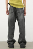 Men's Distressed Jeans with Pockets