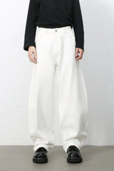 Men's High Rise Wide Leg Jeans