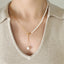 18K Gold-Plated Pearl Necklace