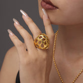 Stainless Steel Cutout Ring