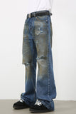 Men's Distressed Jeans