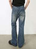 Men's Distressed Jeans with Pockets