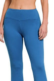 Zenana Buttery Soft Flare Leg High Waist Yoga Pants