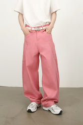 Men's Mid Rise Wide Leg Jeans