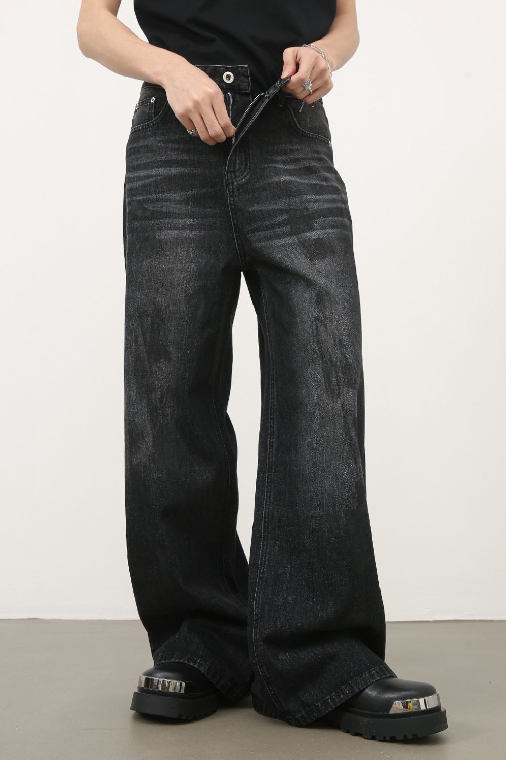 Men's Cat's Whisker Wide Leg Jeans