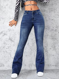 High Rise Jeans with Pockets