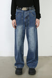 Men's Wide Straight Leg Jeans