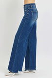 RISEN Full Size Mid Rise Wide Jeans Plus Size
