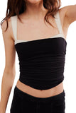 Square Neck Wide Strap Cami
