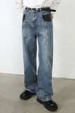 Men's Mid Rise Jeans with Pockets