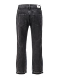 Men's Washed Bootcut Jeans