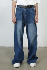 Men's Baggy Jeans with Pockets