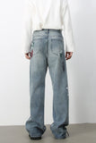 Men's Paint Wide Leg Jeans