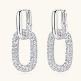 2.16 Carat Moissanite 925 Sterling Silver Earrings