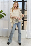 ADORA Boat Neck Crochet Lace Cover Up