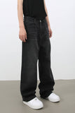 Men's Wide Leg Jeans with Pockets