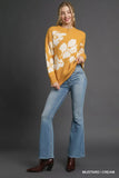 Umgee Floral Long Sleeve Sweater