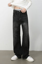 Men's Loose Fit Jeans with Pockets
