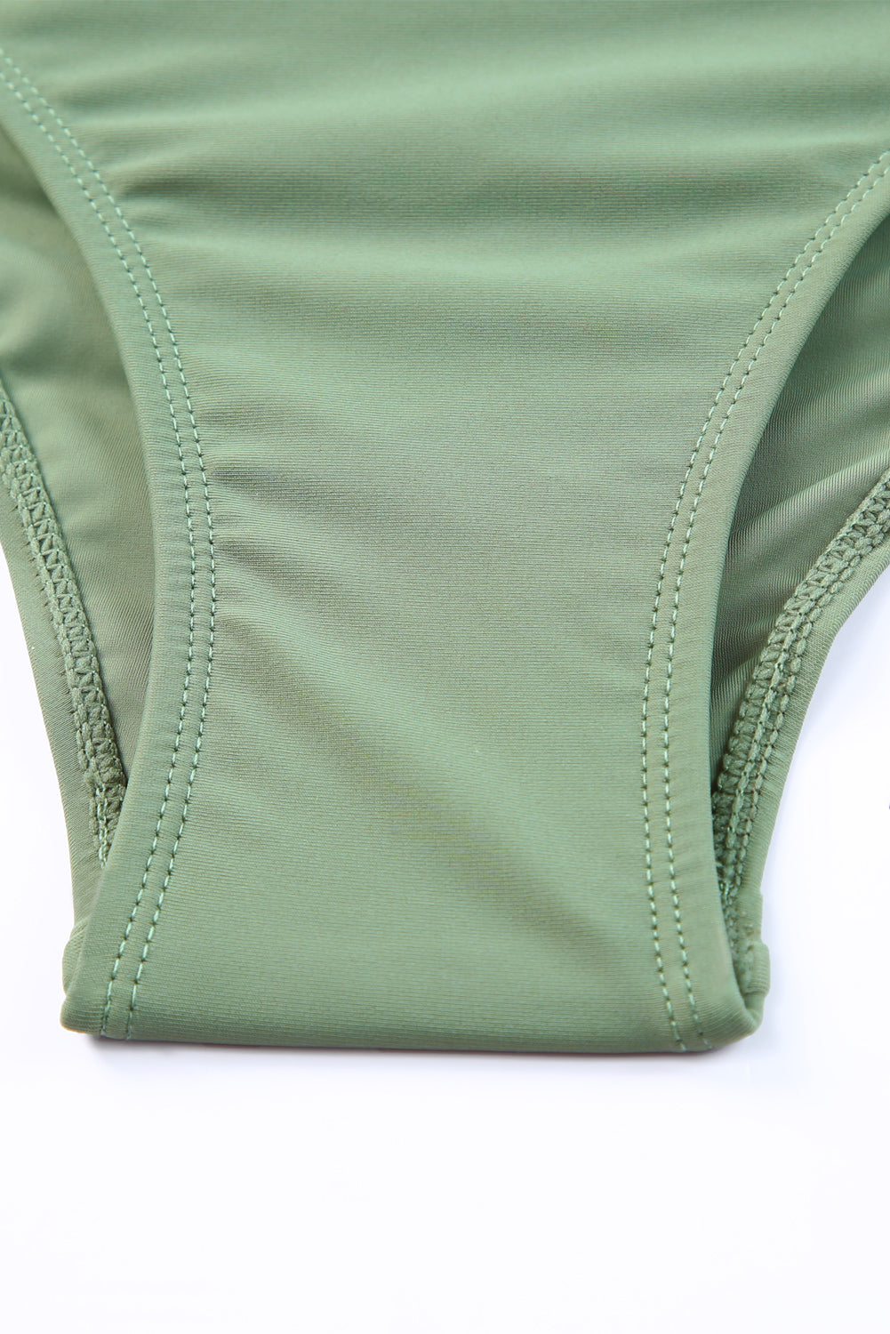 Tie Back Sleeveless Swim Dress and Bottoms Set - felvior