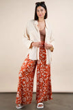 VERY J Plus Size Dolman Sleeve Button Down Gauze Shirt