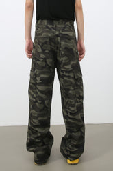 Men's Camouflage Jeans with Pockets