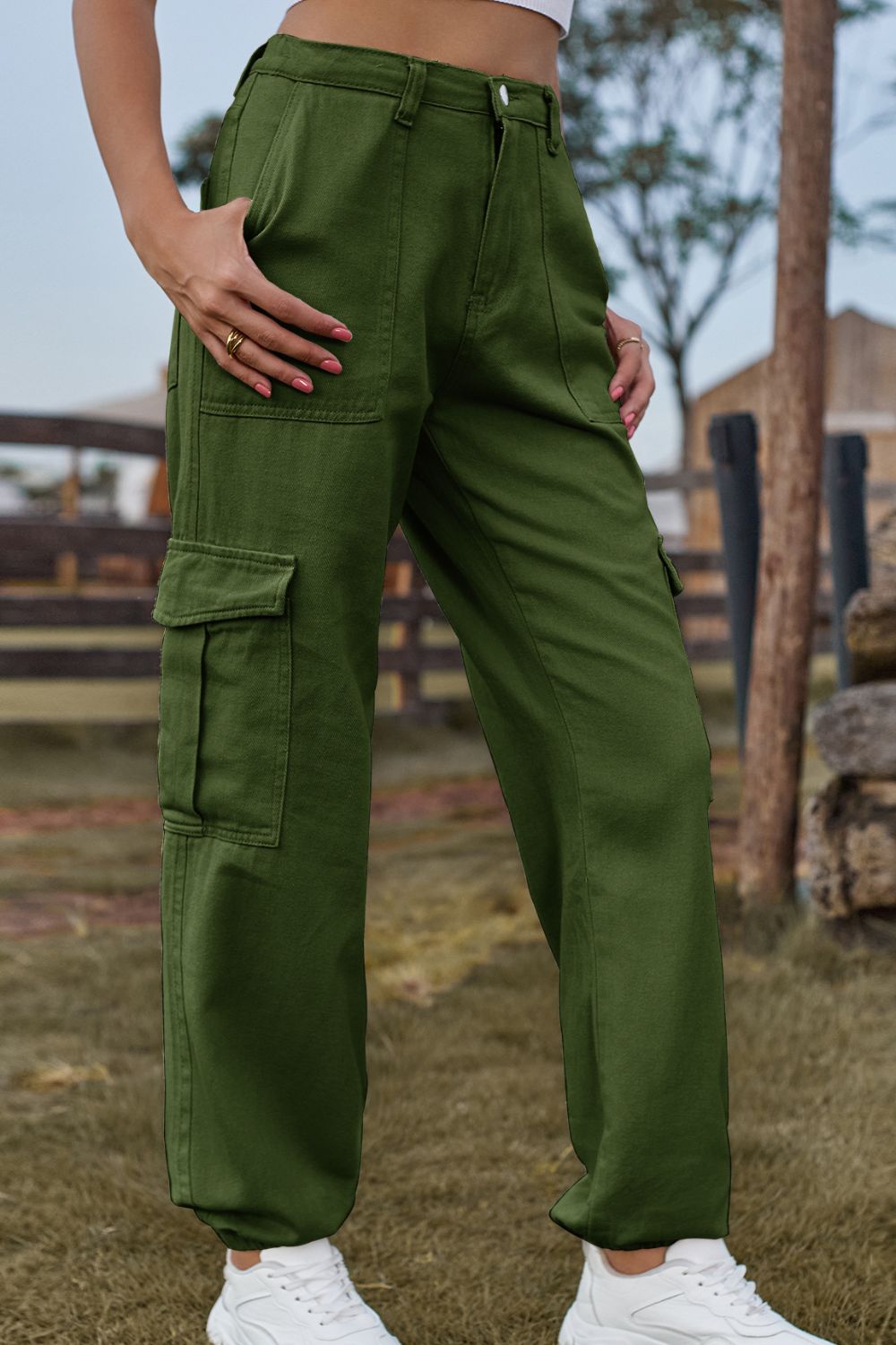 Long Jeans with Pocket - felvior