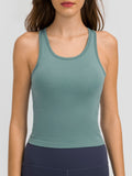 Millennia Round Neck Racerback Active Tank - felvior