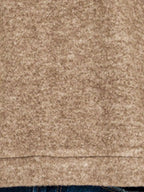 Zenana Brushed Melange Hacci Cropped Sweater