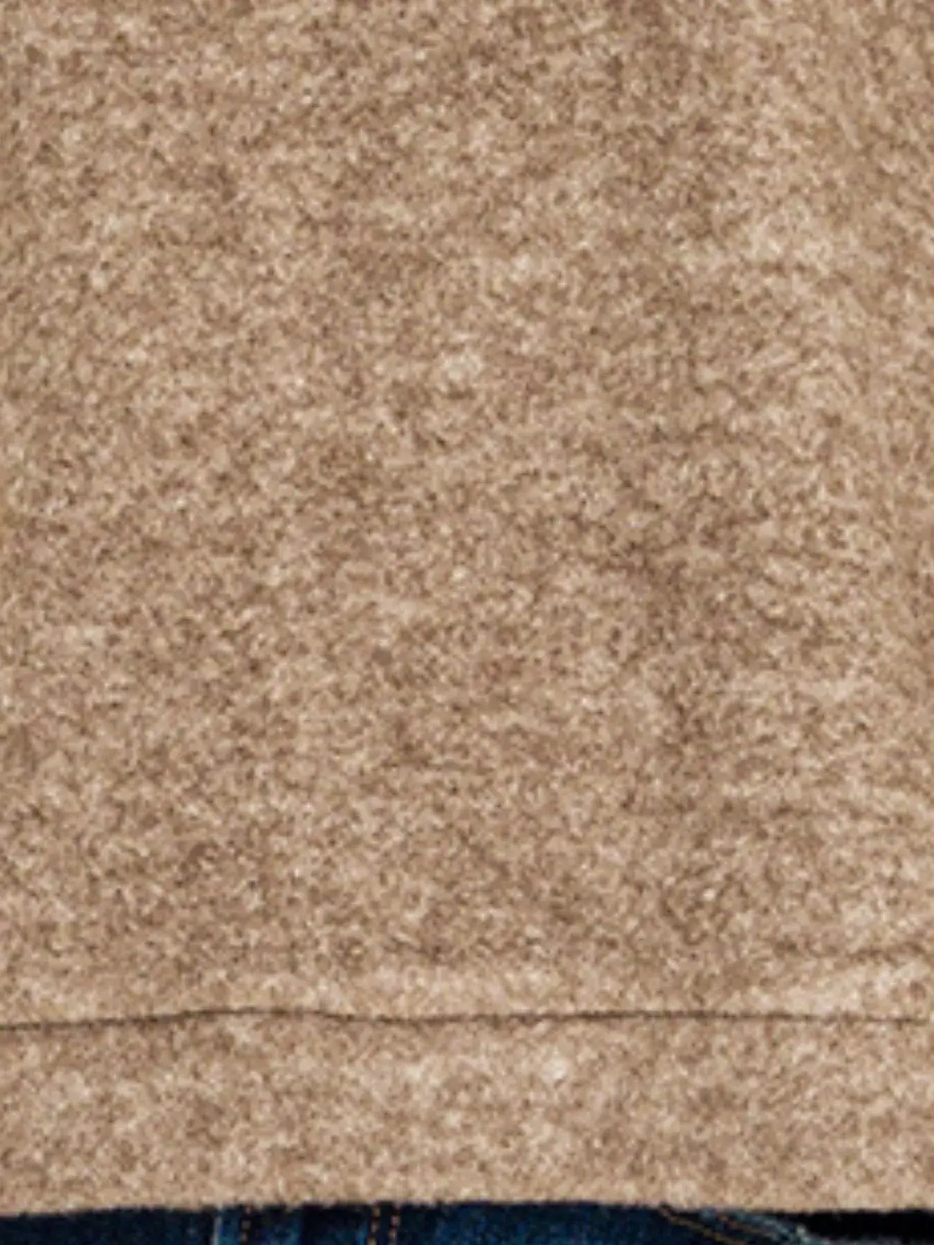 Zenana Brushed Melange Hacci Cropped Sweater