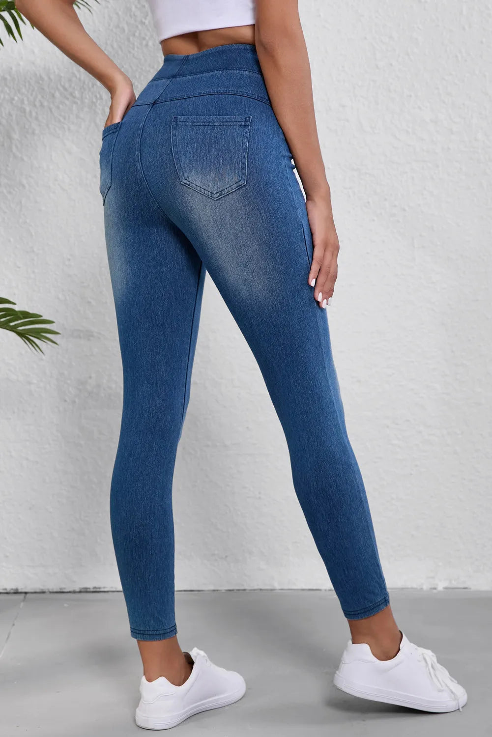 High Waist Skinny Jeans - felvior