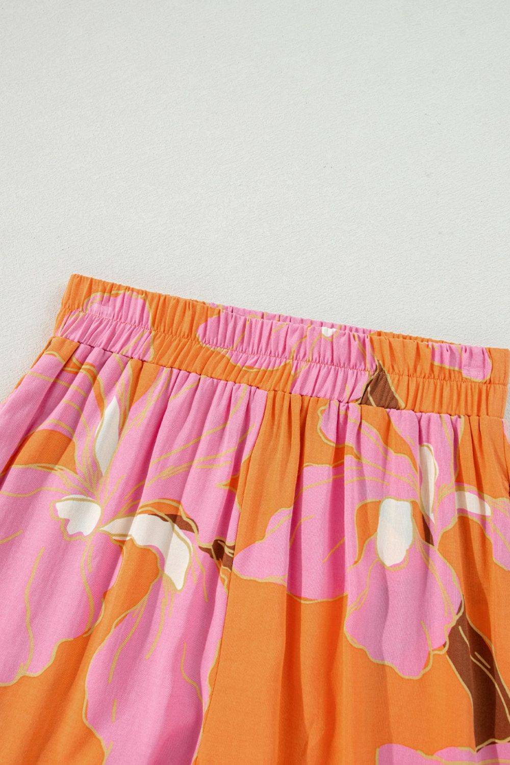 Floral Print Shirt and Shorts Set - felvior