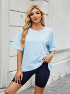 Round Neck Short Sleeve T-Shirt