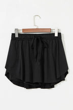 Drawstring Active Skorts