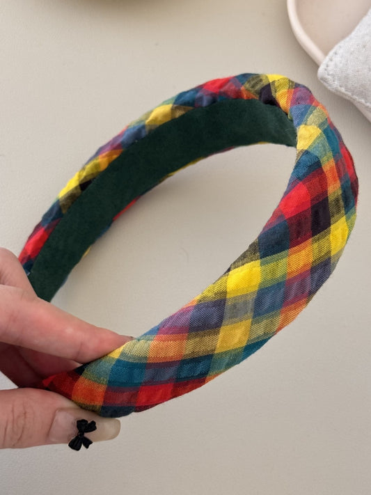 Colorful Polyester Hair Headband - felvior