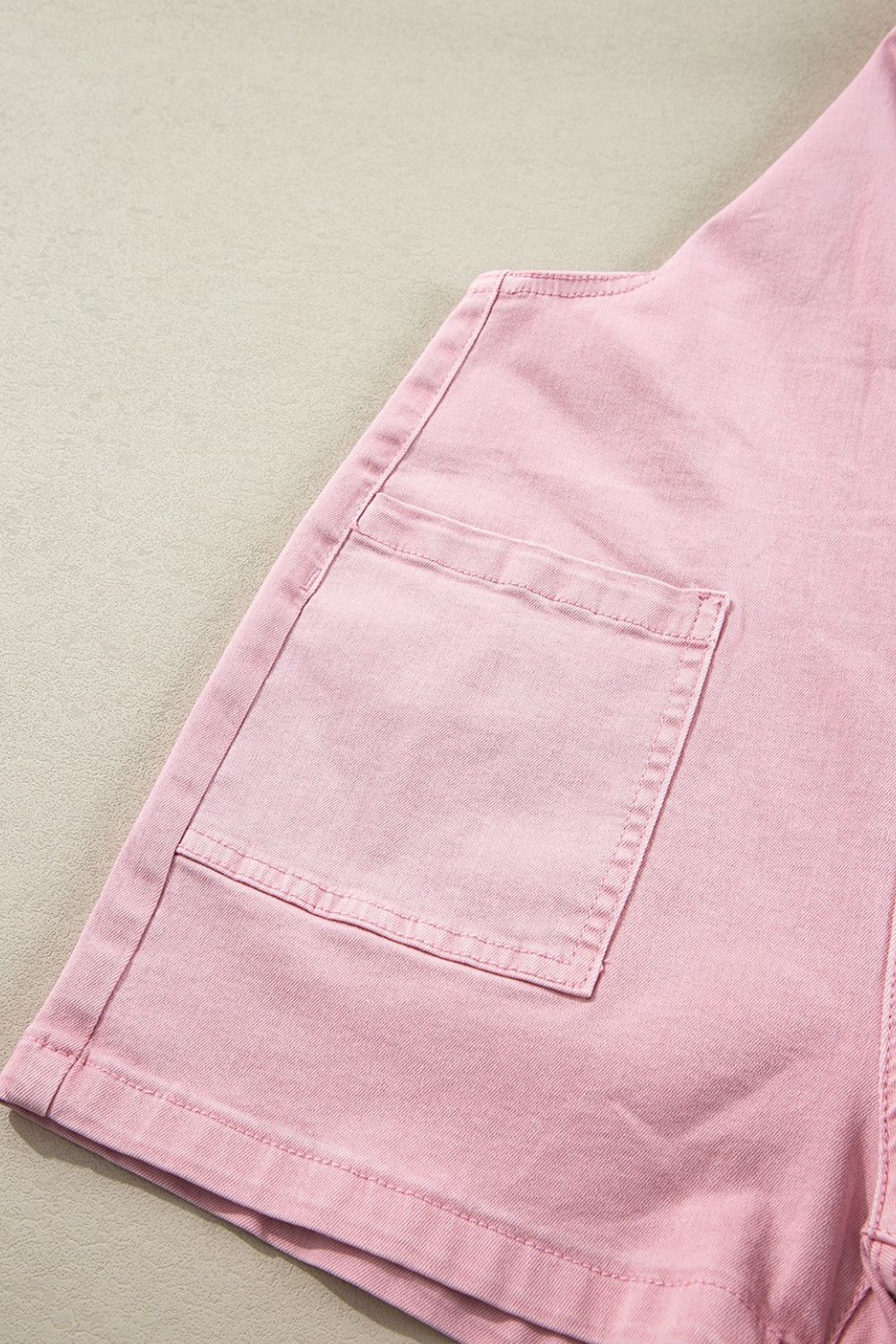 Knot Straps Denim Overalls with Pockets - felvior