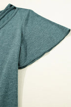 V-Neck Short Sleeve T-Shirt