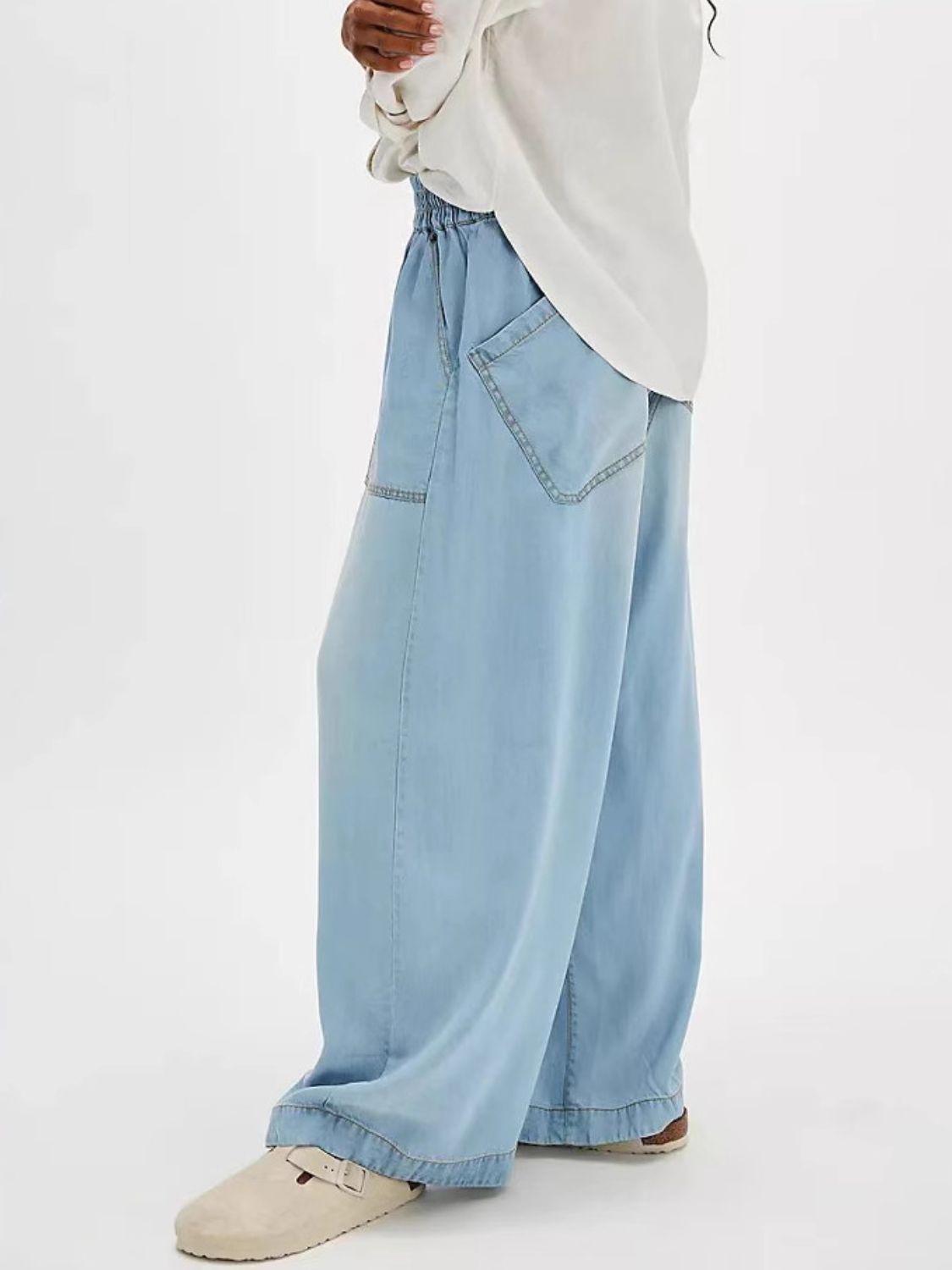 Wide Leg Jeans - felvior